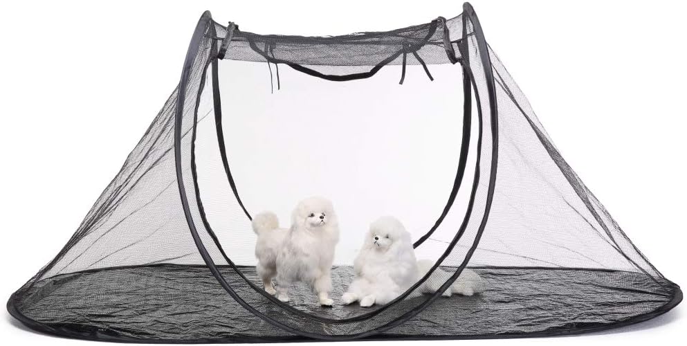 Portable Outdoor Cat Tunnel and Mesh Tent with Storage Bags, Playground for Cats to Play with Long Tunnel