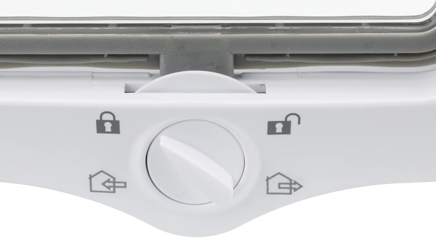 Trixie 4-Way Cat Flap, White, 490 g