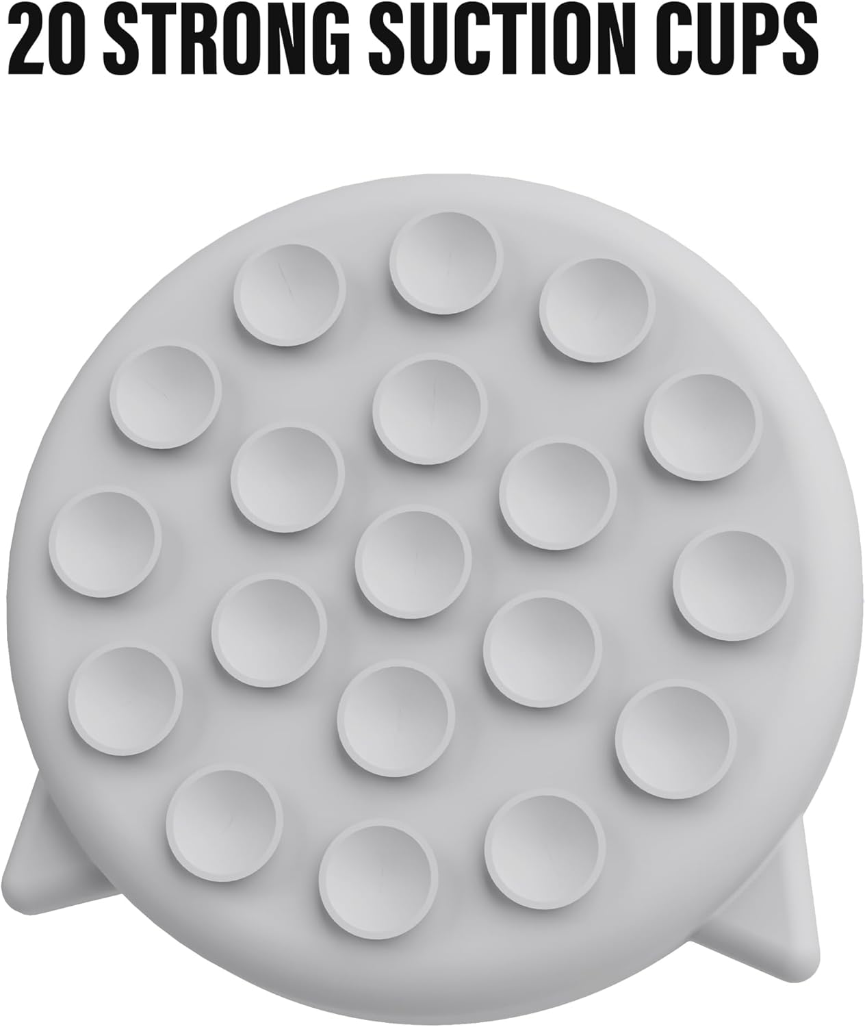 Silicone Cat Slow Feeder Bowl with Suction Cups - Interactive Puzzle Toy to Reduce Overeating in Kitty(Gray, 1 Cup)