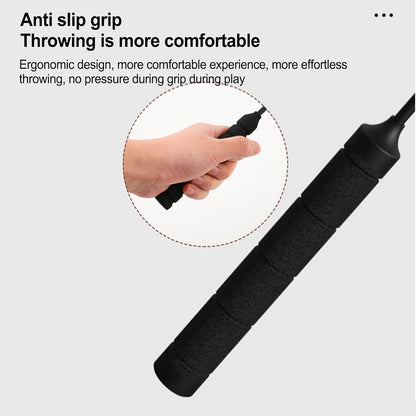Thrower Stick – Carbon Fiber Silicone 60cm | Ball Thrower Stick| Anti-Slip Handle Retractable Puppy Ball Throwing St-ick for Large Dogs Outdoor Play