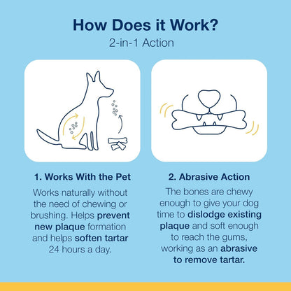 ProDen PlaqueOff Dental Bones Chicken & Pumpkin 17 Ounce