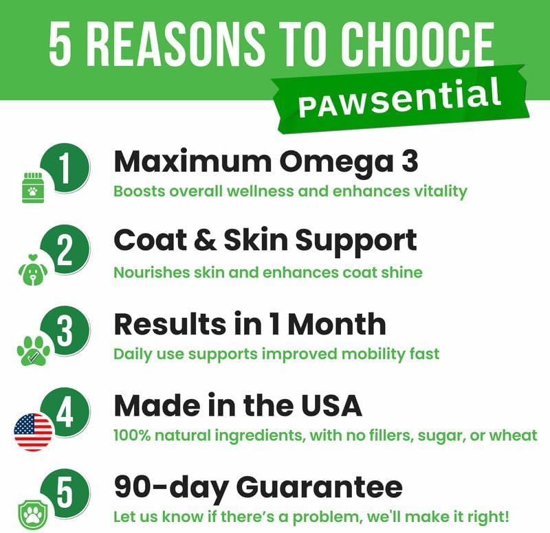 Fish Oil for Dogs & Cats - Natural Omega-3 - Skin & Coat Support - Liquid Food Supplement for Pets - Natural EPA + DHA Fatty Acids for Joint Function, Immune & Heart Health - 8 (fl oz) Salmon