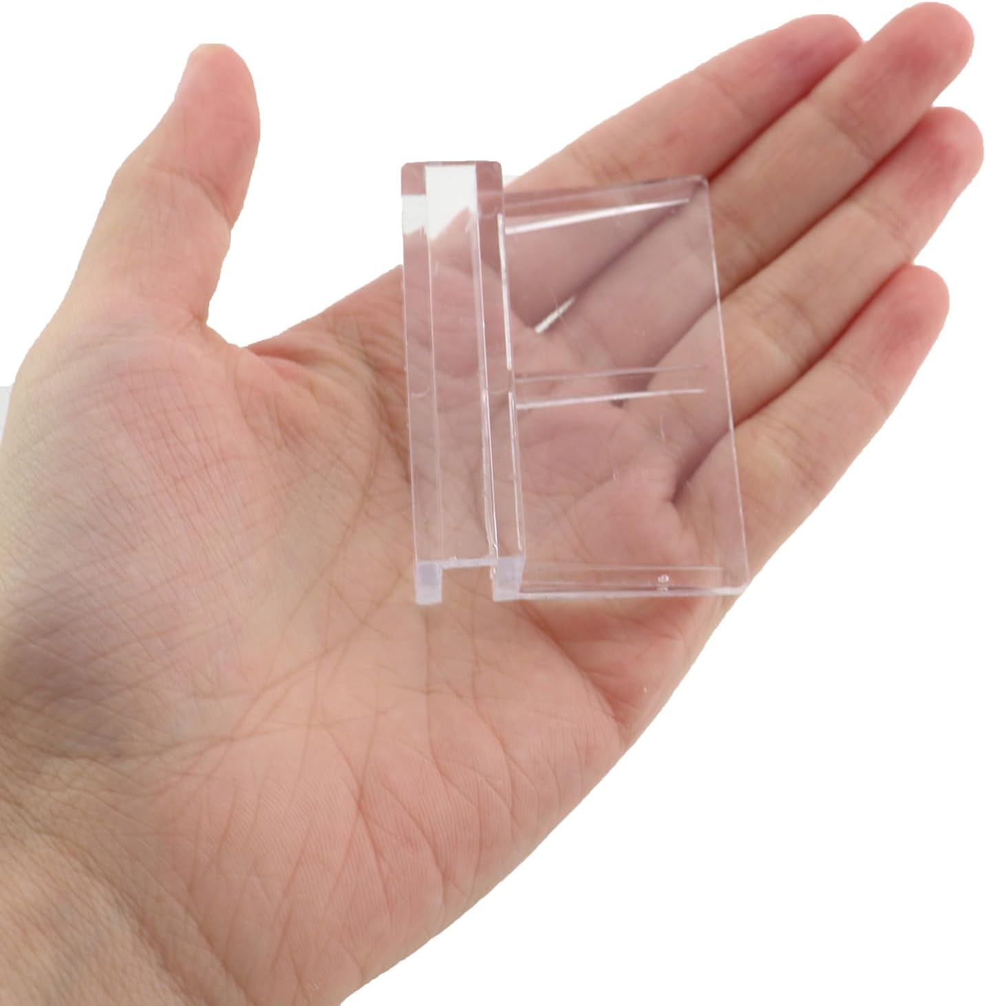 8PCS 6mm Acrylic Aquarium Lid Clamps Transparent Fish Tank Cap Support Frame Pet Supplies