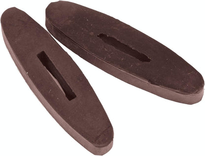 Shires Rubber Rein Stops Pack of 2 Brown