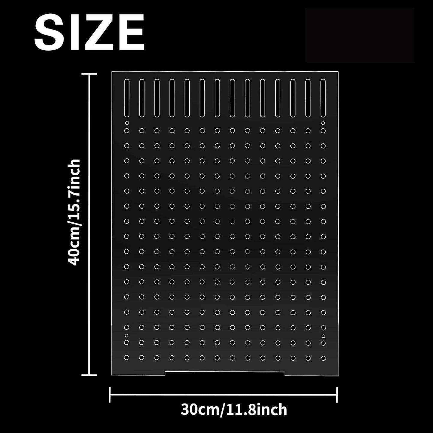 Acrylic Fish Tank Divider Aquarium Divider with 8 Suction Cups Transparent Fish Tank Separator Dividing Net Plate Isolation Board Flapper, 11.81 * 15.74in