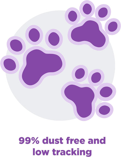 Arm & Hammer Forever Fresh Clumping Cat Litter Lavender, MultiCat Cat Litter Odor Control 18lb With 20% More Lavender Freshness, With Essential Oils