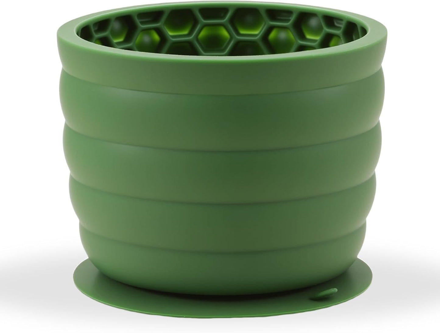 Silicone Slow Feeder Dog Bowl Frozen Dog Treat Holder for Puppy Small & Medium Dogs 20oz Capacity