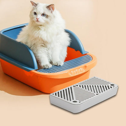 Foot Board for Cats Litter Box Pet Supplies Keep Tidy Reusable Accessory for Multiple Cats for Pet Litter Box Litter Pan, Flat