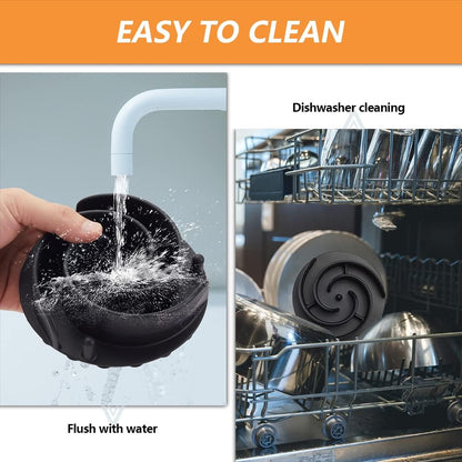 Slow Feeder Dog Bowls Insert, Animire Soft Silicone Slow Eating Dog Food Bowl for Small, Medium and Large Dogs, Compatible with Regular and Elevated Bowls