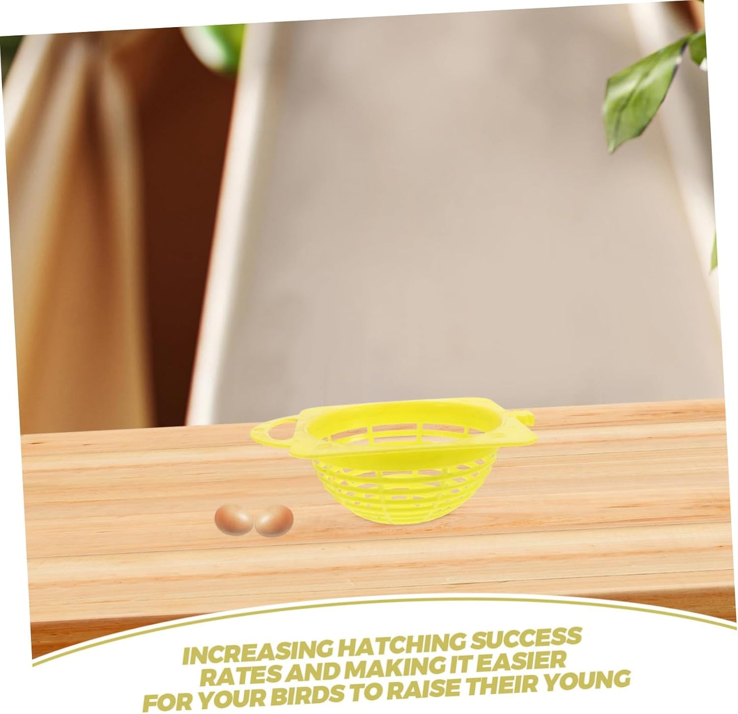 2pcs Parrot Breeding Nest Boxes for Cockatiels Budgies Finch Plastic Nesting Boxes for Birds Easy Assembly