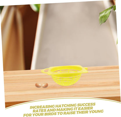 2pcs Parrot Breeding Nest Boxes for Cockatiels Budgies Finch Plastic Nesting Boxes for Birds Easy Assembly