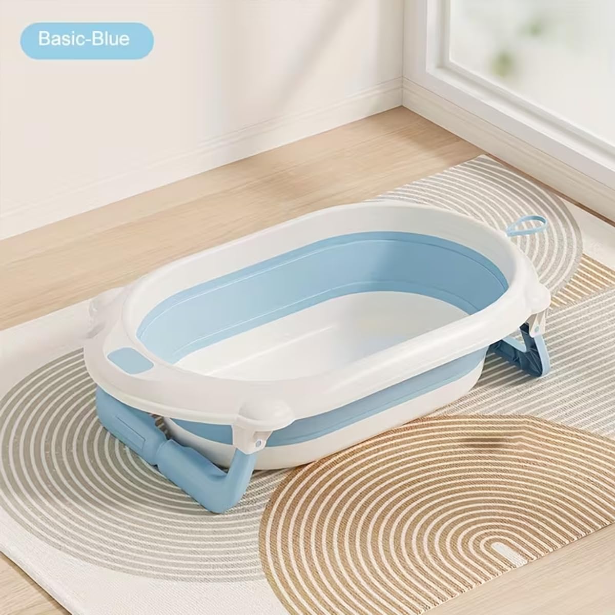 Folding pet Bathtub - - Easy to Store pet Bathtub - Sensitive Plug Water Temperature