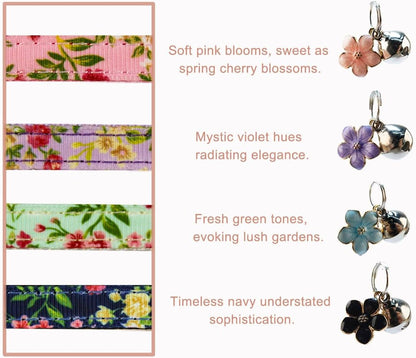 Yizepet Cat Collars with Bells, Breakaway Kitten Collar, Cute Kitty Collar, Pet Supplies Accessories