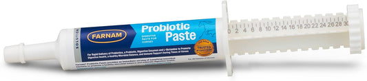 Farnam Probiotic Paste for Horses, Rapid Delivery Digestive and Immune Health Supplement Supports a Healthy Microbial Balance in Times of Stress