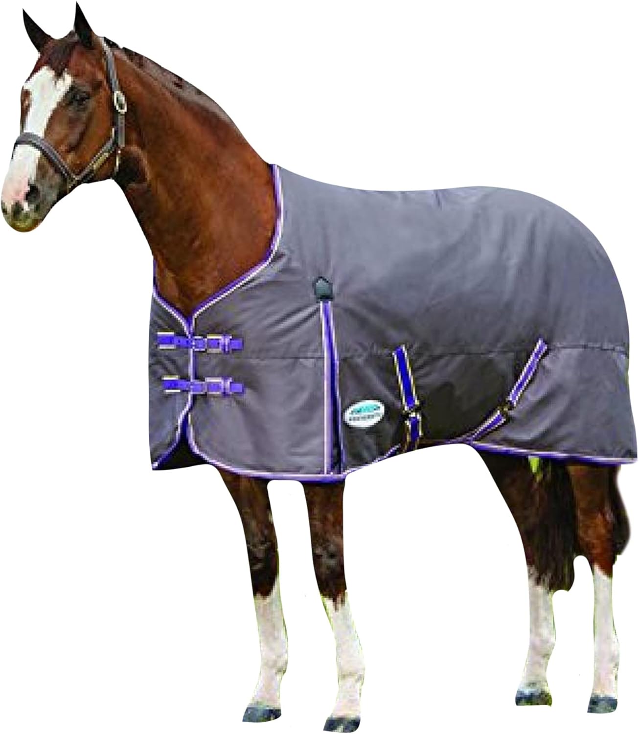 WeatherBeeta ComFiTec Essential Standard Neck Medium, Navy/Silver/Red, 78"