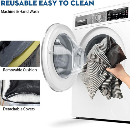 Coo&Dee Dog Car Seat Pet Travel Safety Pet Booster Seat Dog Bed for Car for Small Medium Dogs Under 32lbs with Storage Pockets Fully Detachable Machine Washable Easy Install (Grey Velvet)