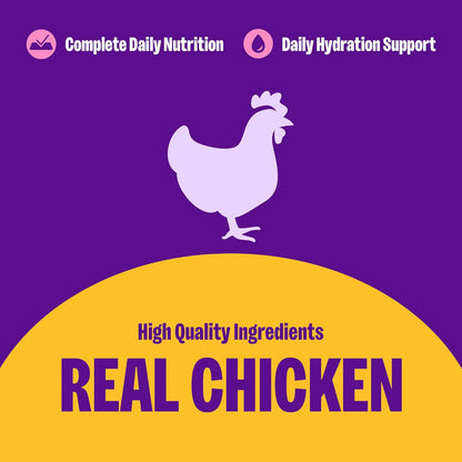 Wellness Complete Health Pate Adult Wet Cat Food, Natural, Protein-Rich, Grain Free, 5.5 Ounce, 24 Pack, (Chicken)