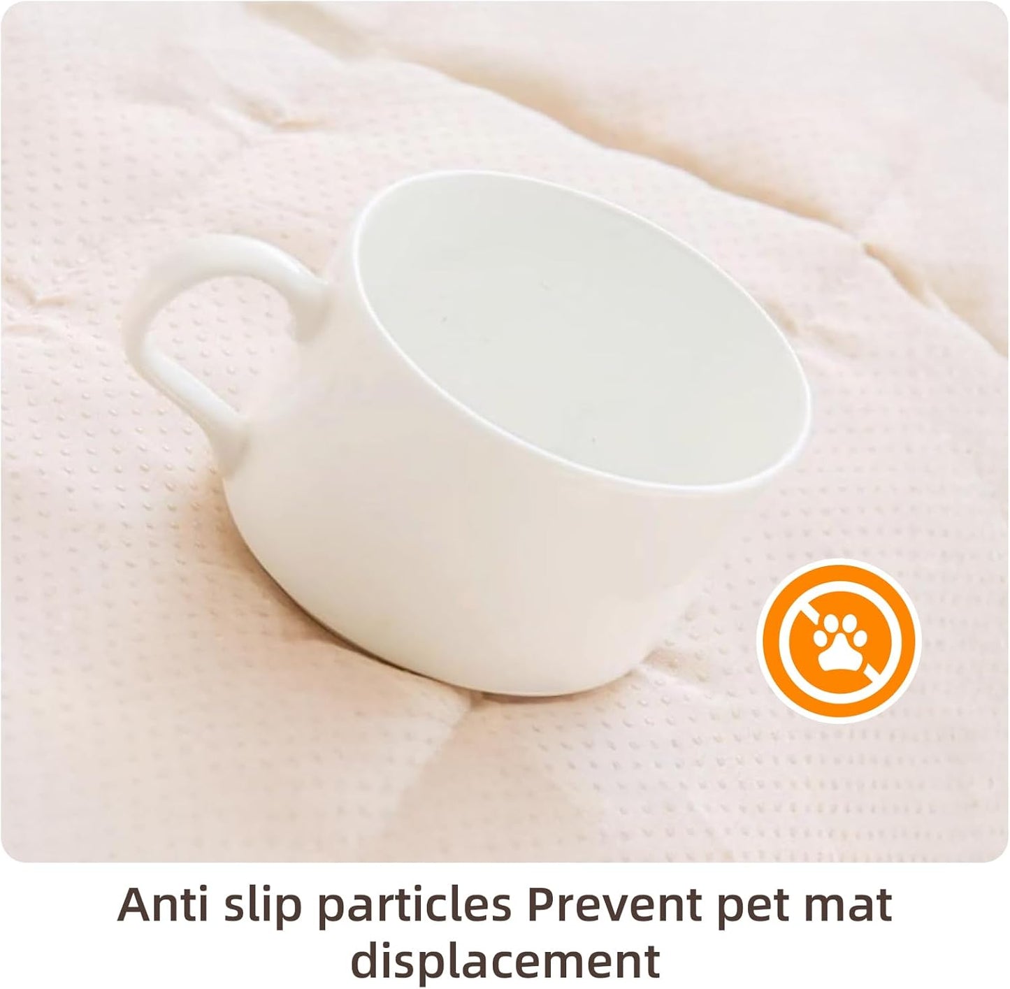 Dog Car Seat Cover for Back Seat, 54"x24.8" Non-Slip Pet Bed Mat, Washable Flannel Travel Mat for SUV & Trucks, Scratch & Spill Proof