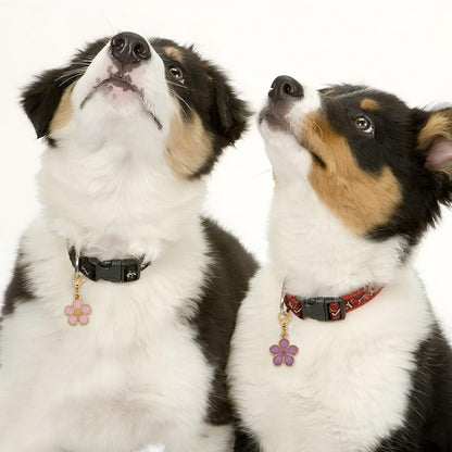 Pets Collar Pendants for Cat Jewelry Pendant Charm with Stainless Steel Clasps for Pet Dog Cat Necklace Collar Accessories Bag Shoelace Decor