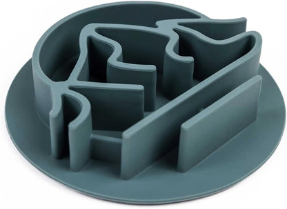 Wilderdog Slow Feeder Bowl – Non-Slip Dish for Fast-Eating Dogs – Promotes Healthy Digestion & Mealtime Enrichment – Adventure-Ready & Top Rack Dishwasher Safe - Fits Bowls with a 7+ Inch Diameter
