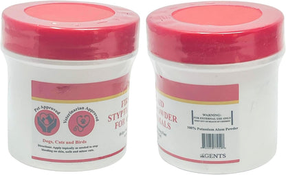 G.B.S Styptic Powder for Animals – Fast-Acting Blood Stop for Dogs, Cats, Birds & Small Pets – First Aid Powder for Nail Bleeding, Minor Cuts & Grooming – 1 oz, Pack of 1