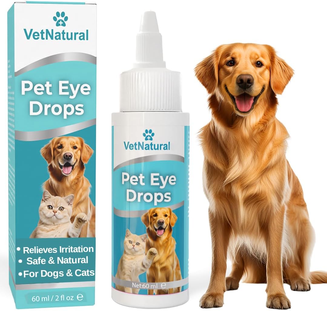 SINCE 1871 GÜLLÜOGLU Vetnatural Pet Eye Drops & Lick-Safe Dog Paw & Nose Balm Set