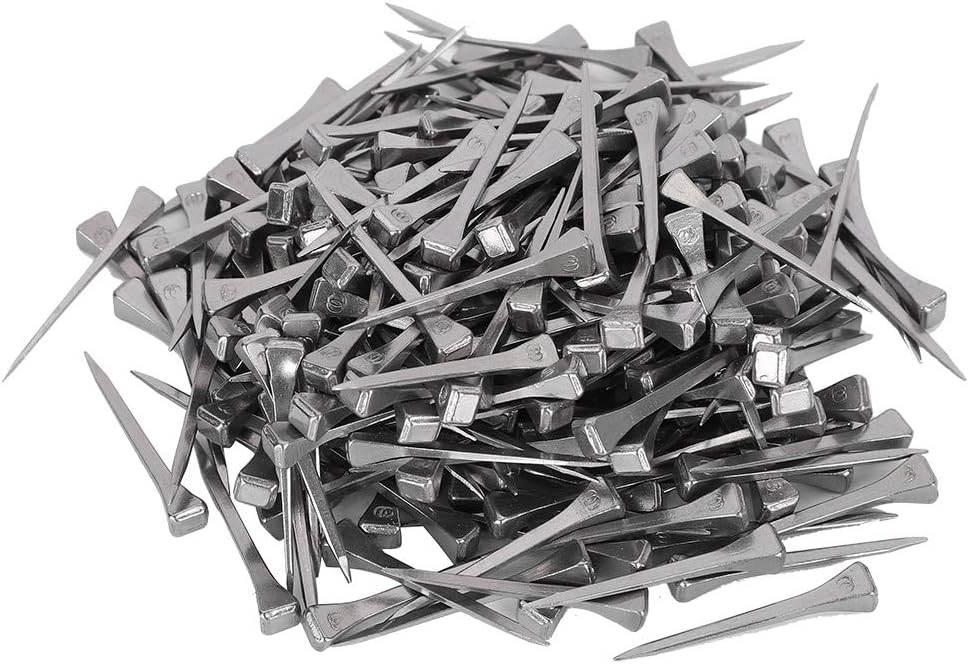 Horseshoe Nails, Stainless Steel Horseshoe Tools, Horse Tool Equipment Accessories for Horse Training Equestrian Sports
