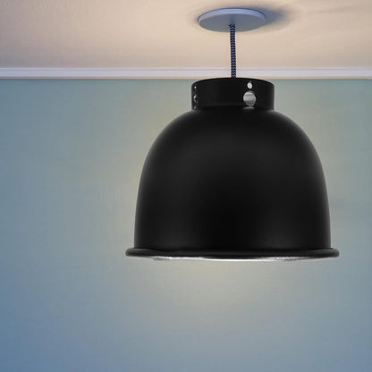 Reptile Dome Lamp Shade Heating Lampshade Metal Reflective Cover 5.5 Inch for Glass Terrarium Heat Bulbs Suitable for Turtle Lizard Pet Habitats