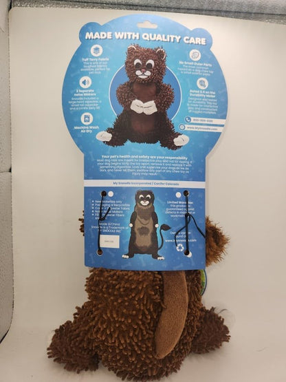 SNOODLE Tough Dog Chew Toy – Indestructible Fabric for Aggressive Chewers – Interactive Pet Toys & Puppy Teething Toys – Long Lasting Dog Chews – Small Dog Toys & Durable Puppy Chew Toys