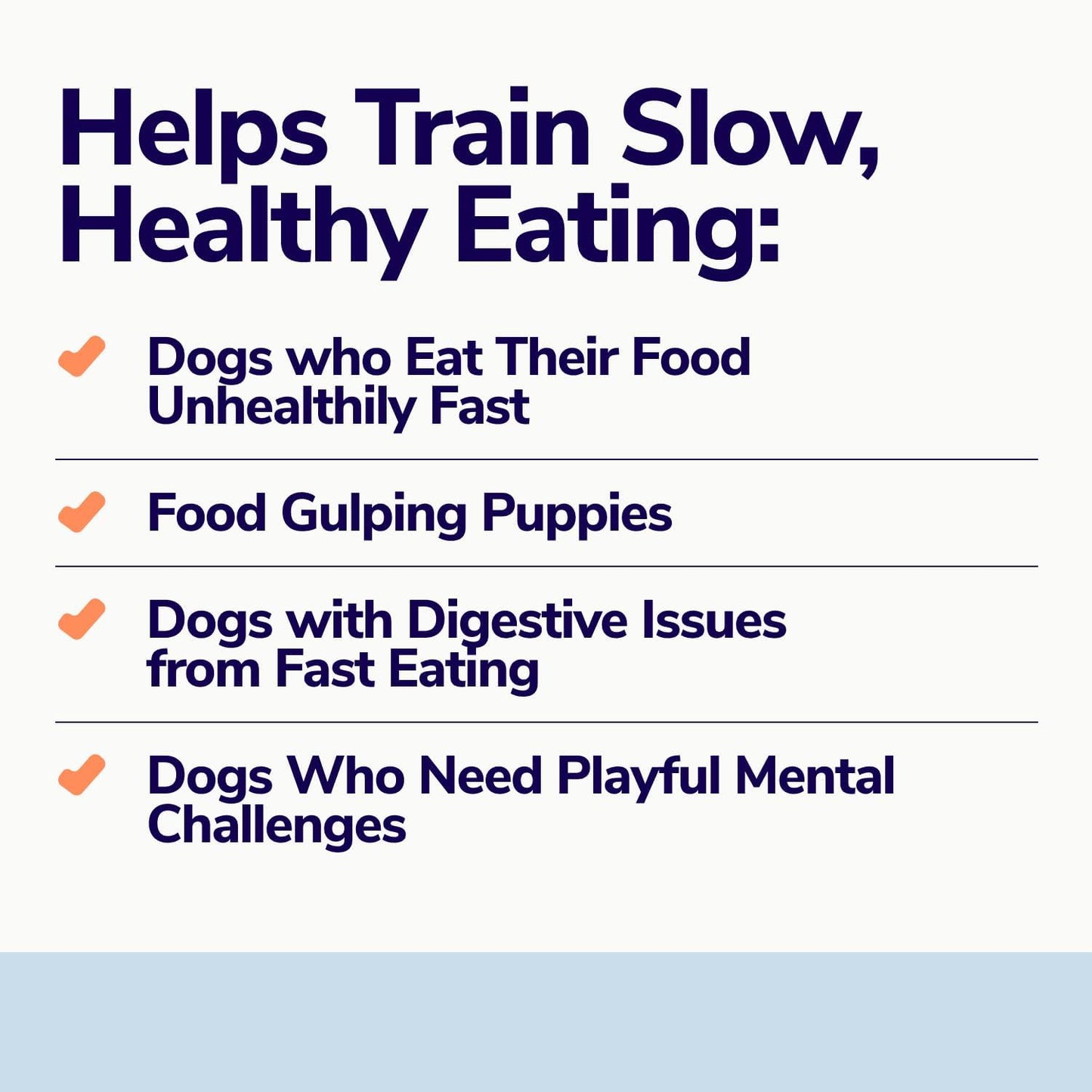 Miracle Vet Slow Feeder Dog Bowls for Fast Eaters - for Small, Medium Sized Dogs - Dog Puzzle Maze Helps Slow Down Eating - Adult, Puppy Food Bowl for Bloat Stop - Non-Slip Feeder Bowl (Blue)