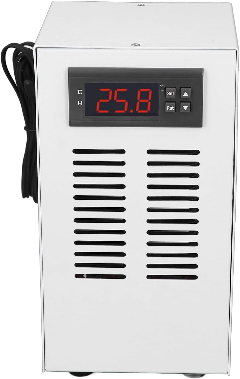 ZJchao Aquarium Chiller, 2 in 1 Cooling and Heating System for Fish, with Water Hose and Pump, Quiet Operation 30 35dB, Rapid Cooling 3LPM, for 20L Aquarium (US Plug)