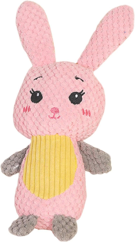 Indoor Dog Plush Chew Toys,Stuffed Chew Toy for Dogs,Animal Chew Toys,Plush Squeaky Toys,Cute Interactive Toys s