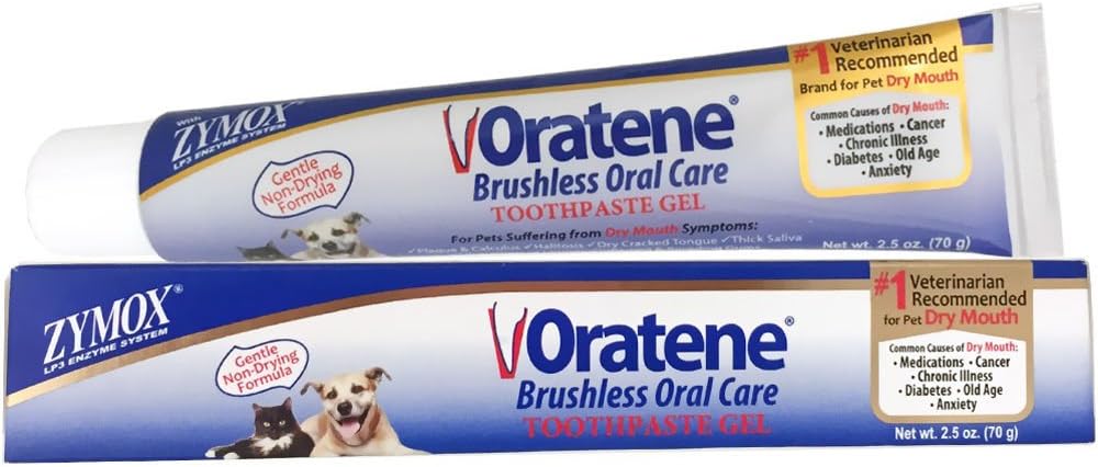 Oratene Veterinarian Maintenance Gel for Animals - 2.5 oz