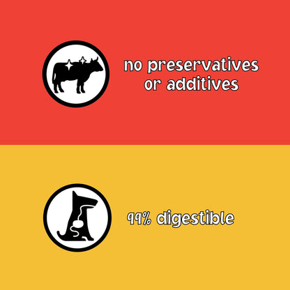 Pet Factory Twistedz American Beefhide 5" Chip Rolls Dog Chew Treats w/Real Beef Meat Wrap - 8 Count/4 Pack