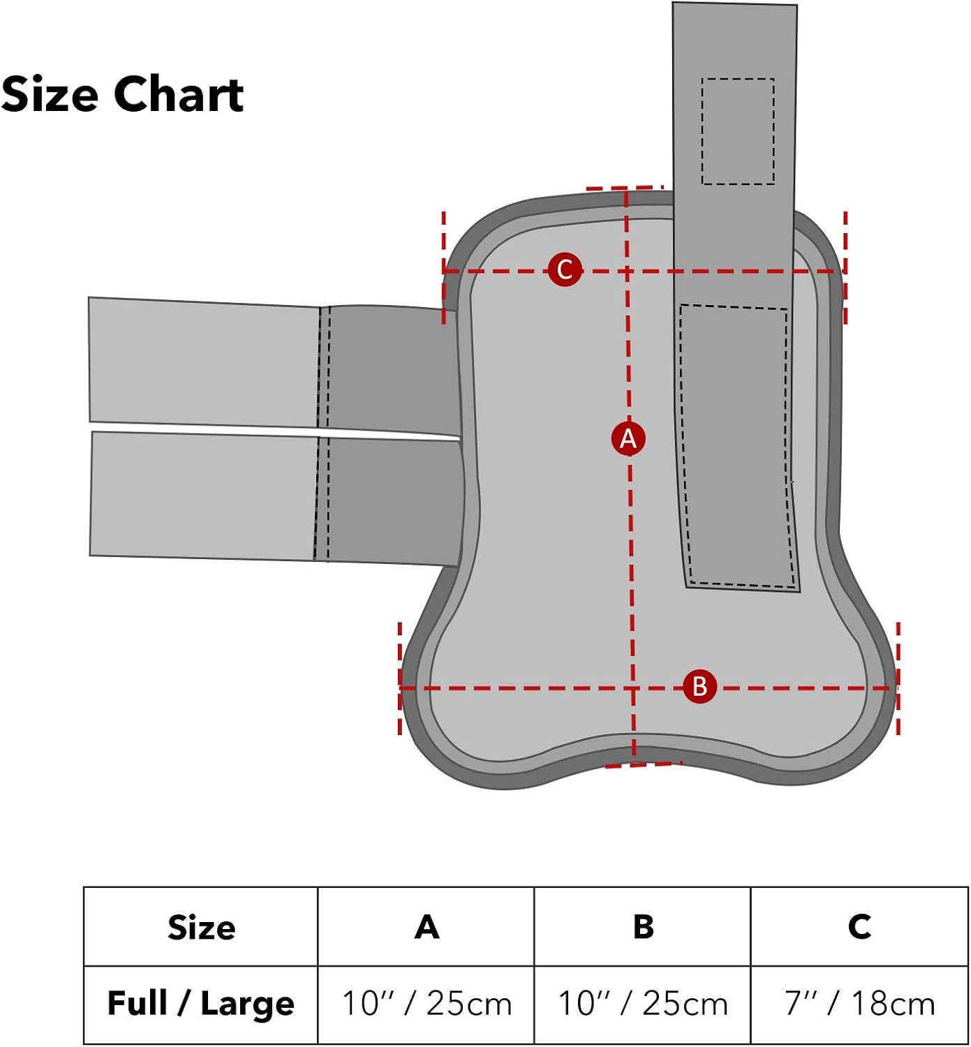 Harrison Howard Horse Tendon Boots Open Front/Fetlock Boot for Horse Protective Boots for Jumping, Trail Riding Set of 4