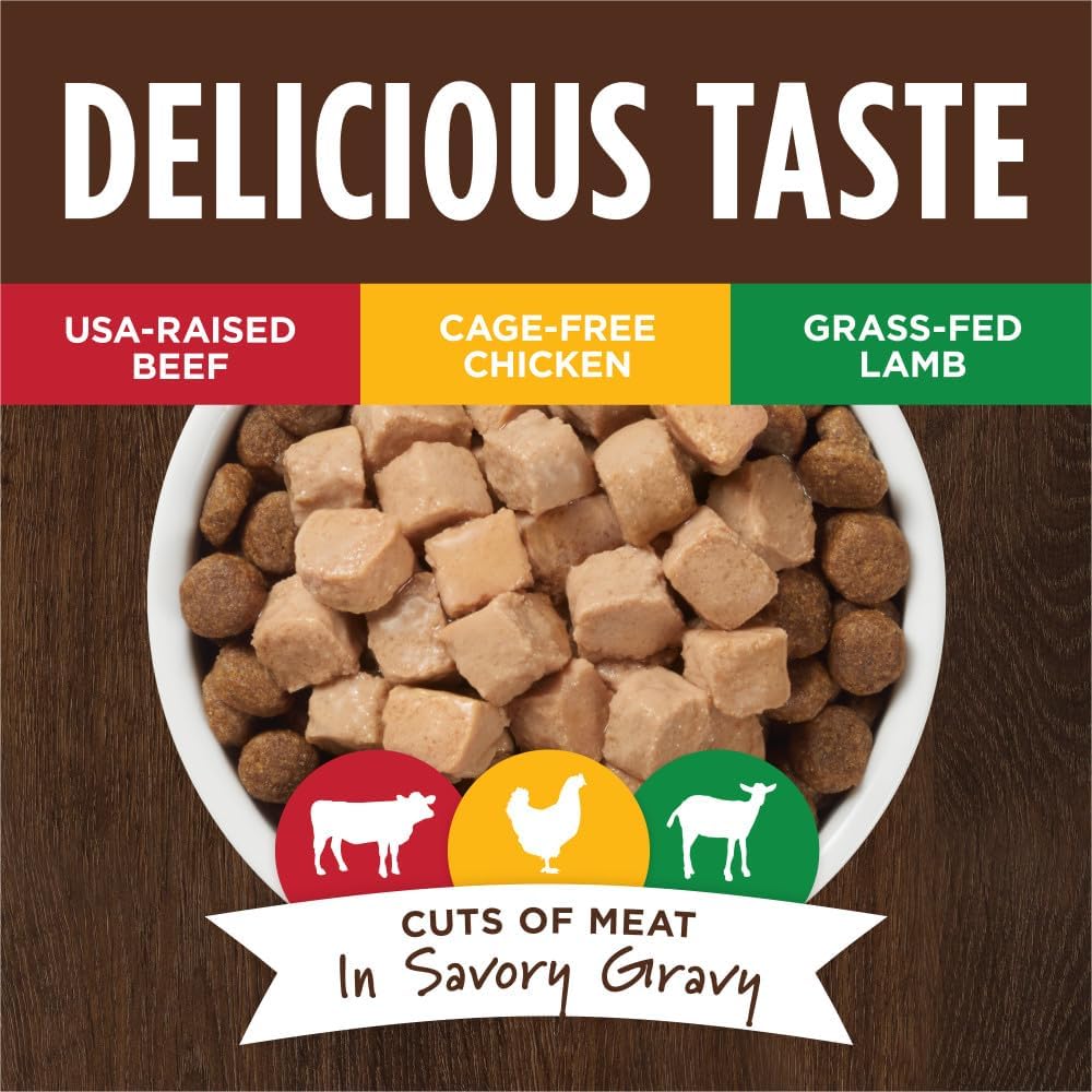Instinct Healthy Cravings Grain Free Recipe Variety Pack Natural Wet Dog Food Topper by Nature's Variety, 3 oz. Pouches (Pack of 12)