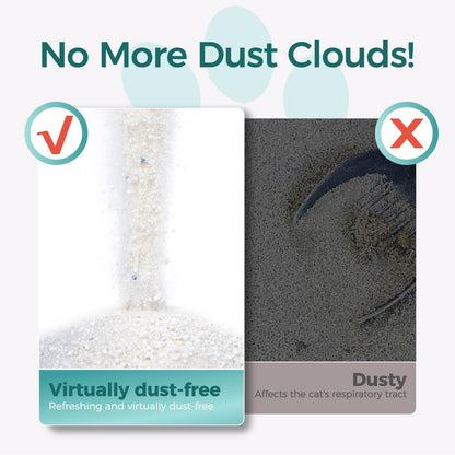 Tapioca Cat Litter, Cassava Cat Litter Odor Control Dust-Free Clumping Litter