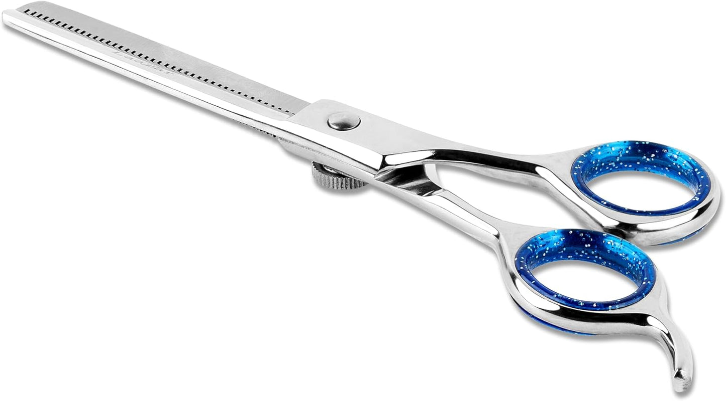 Laazar Pro Shears Thinning Pet Grooming Shear - 6.5 42 Teeth Scissors for dogs cats and pets