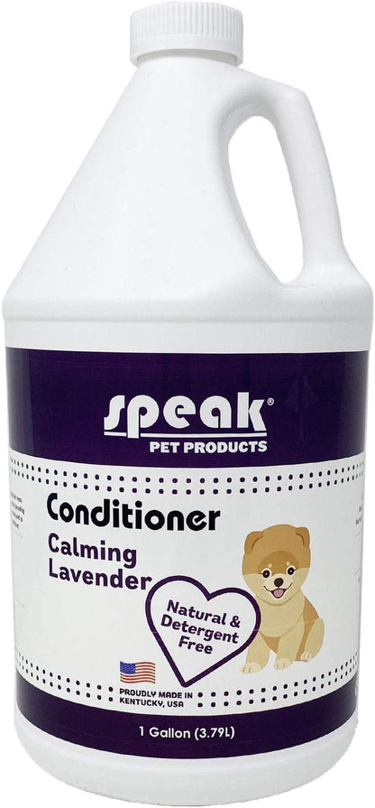 Dog Natural Leave-in Conditioning Spray Refill, Calming Lavender, 1 Gallon