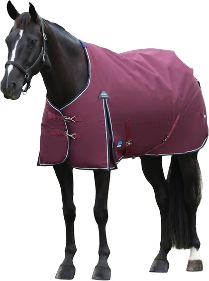 WeatherBeeta ComFiTec Essential Turnout 0g, Burgundy/Navy, 75"