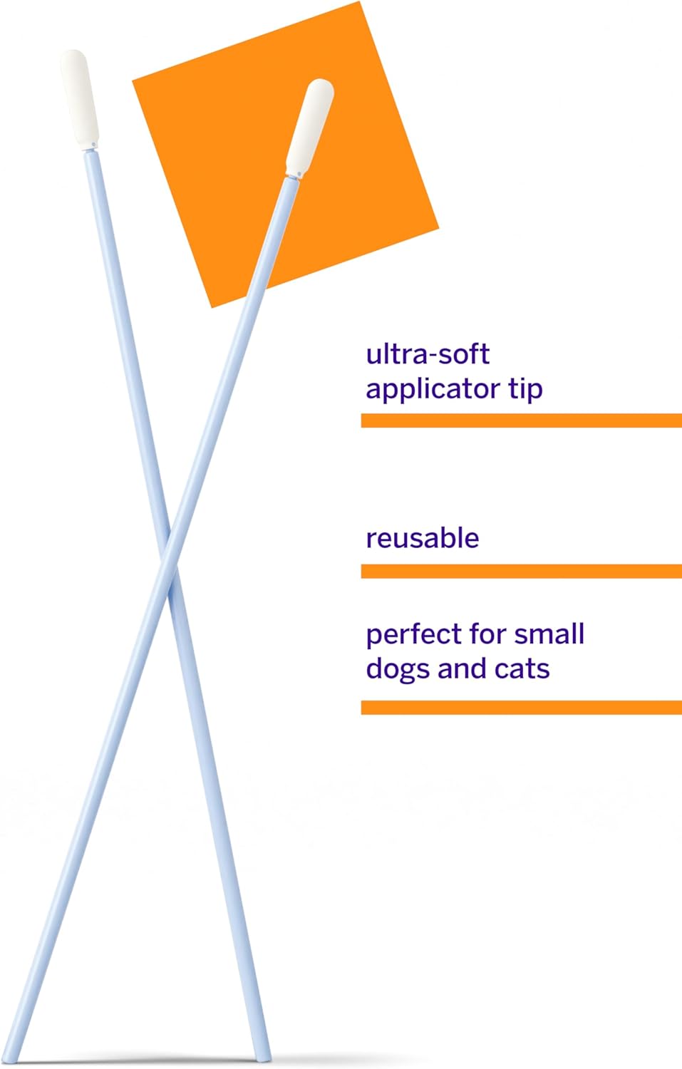 Petsmile Professional Pet Toothpaste Kit - Cat & Dog Applicator Swab & Toothpaste - Control Plaque, Tartar & Bad Breath - VOHC Accepted Toothpaste - Teeth Cleaning Supplies (Say Cheese, 4.2 Oz)