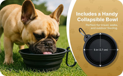 2 Ceramic Slow Feeder Dog Bowls for Small & Medium Dogs – Heavy Puzzle Maze Ceramic Dog Bowl for Fast Eaters to Stop Bloat, Vomiting & Choking – Non-Slip, Healthier and Easy-to-Clean