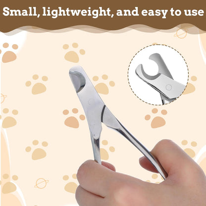 Stainless Steel Pet Nail Clippers Dog Nail Clippers & Trimmers Dog Nails Grinder for Large Medium Small Dogs & Cats