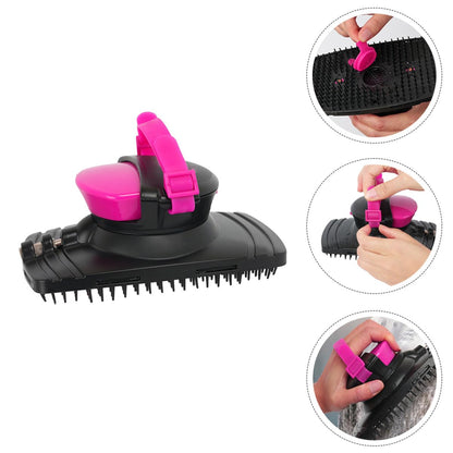 Horse Grooming Brush and Horse Hair Cleaning Brush Plastic Material Practical Bathing Tool for Maintenance and Sensitive Skin Grooming Supplies