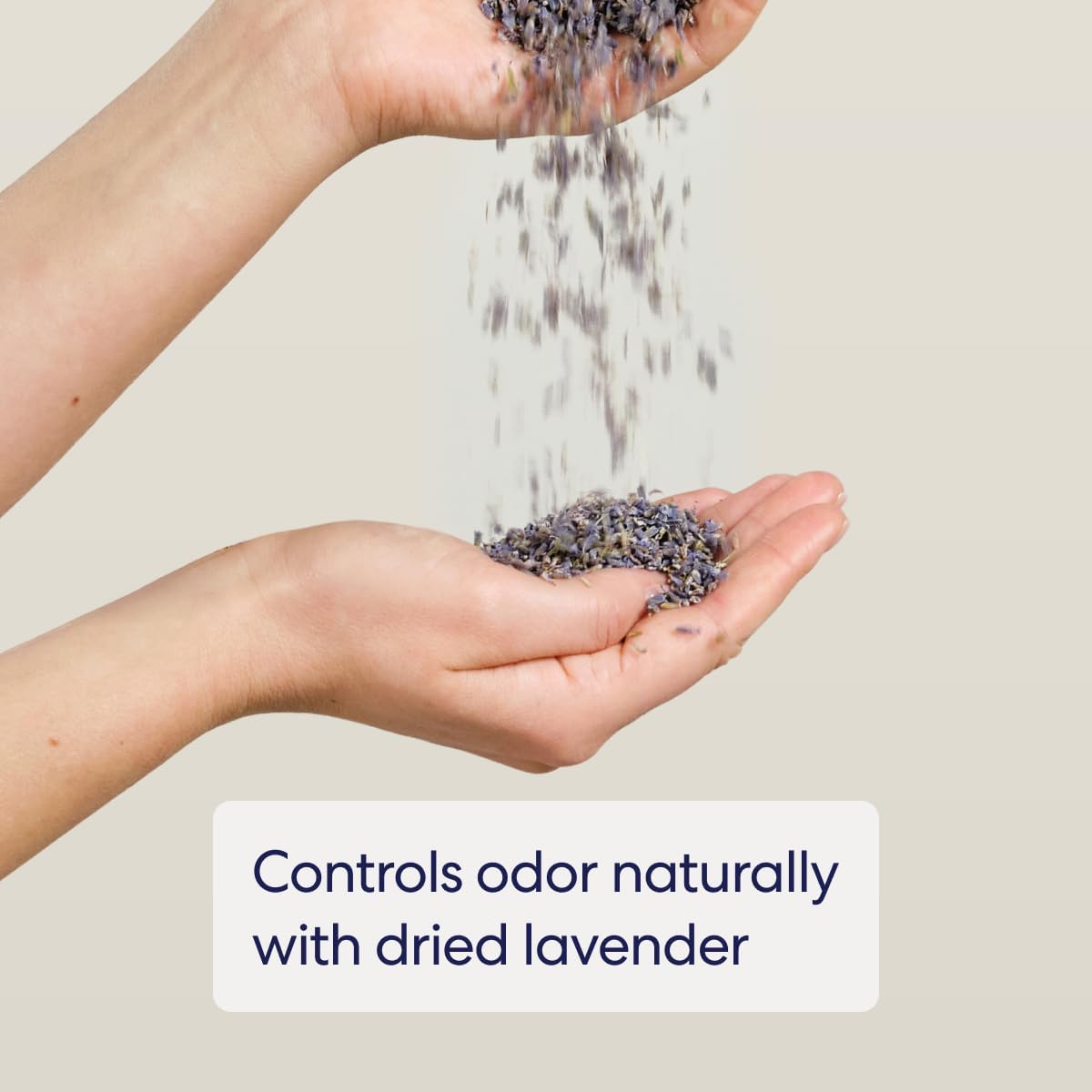 Tuft & Paw Really Great Cat Litter, Low Tracking Tofu Cat Litter, Clumping, Flushable, Odor Control, Dust-Free - 9.25lbs x 2Bags (Natural Lavender)