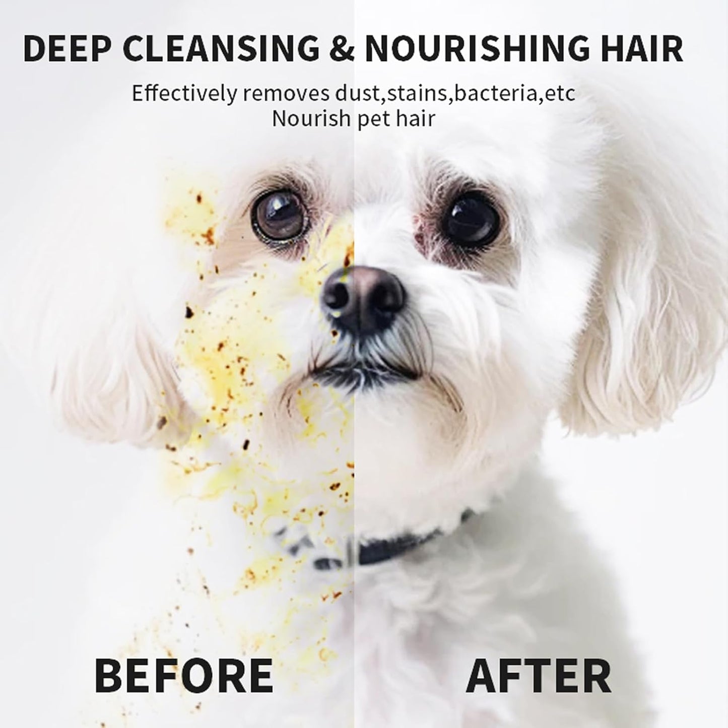 Pet Glove Wipes,Dog and Cat Cleaning Gloves, Cleaning Glove for Dog and Cat, Fur Face, Ears, Eyes, Pet Grooming Wipes, Nourishing Fur, for Daily Care and Travel, No Rinse(6PCS)