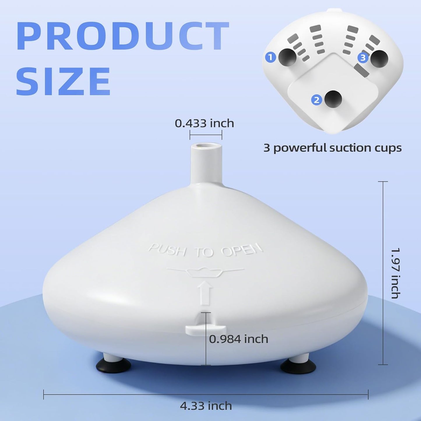 Pet Fountain Filter Housing Replacement, Compatible with Stainless Steel Pet Water Fountains, Universal Filter Accessory for Dogs & Cats, Easy-Clean, Durable & Rust-Resistant (Fits L Filters)