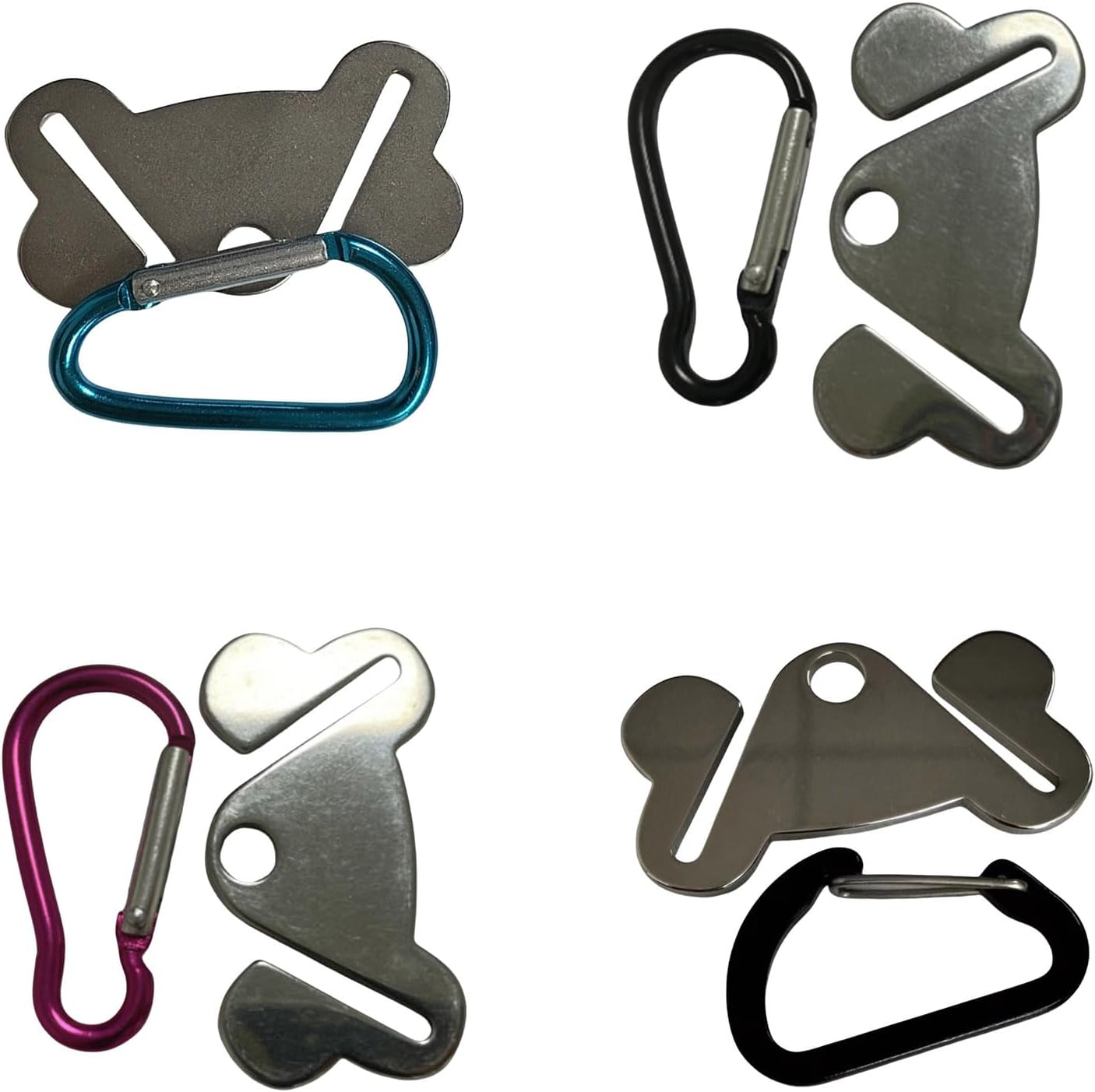 Metal Dog Poop Bag Holder Clip Hands Freely Waste Bag Secure For Outdoor Walking And Running And Practical Dog Poop