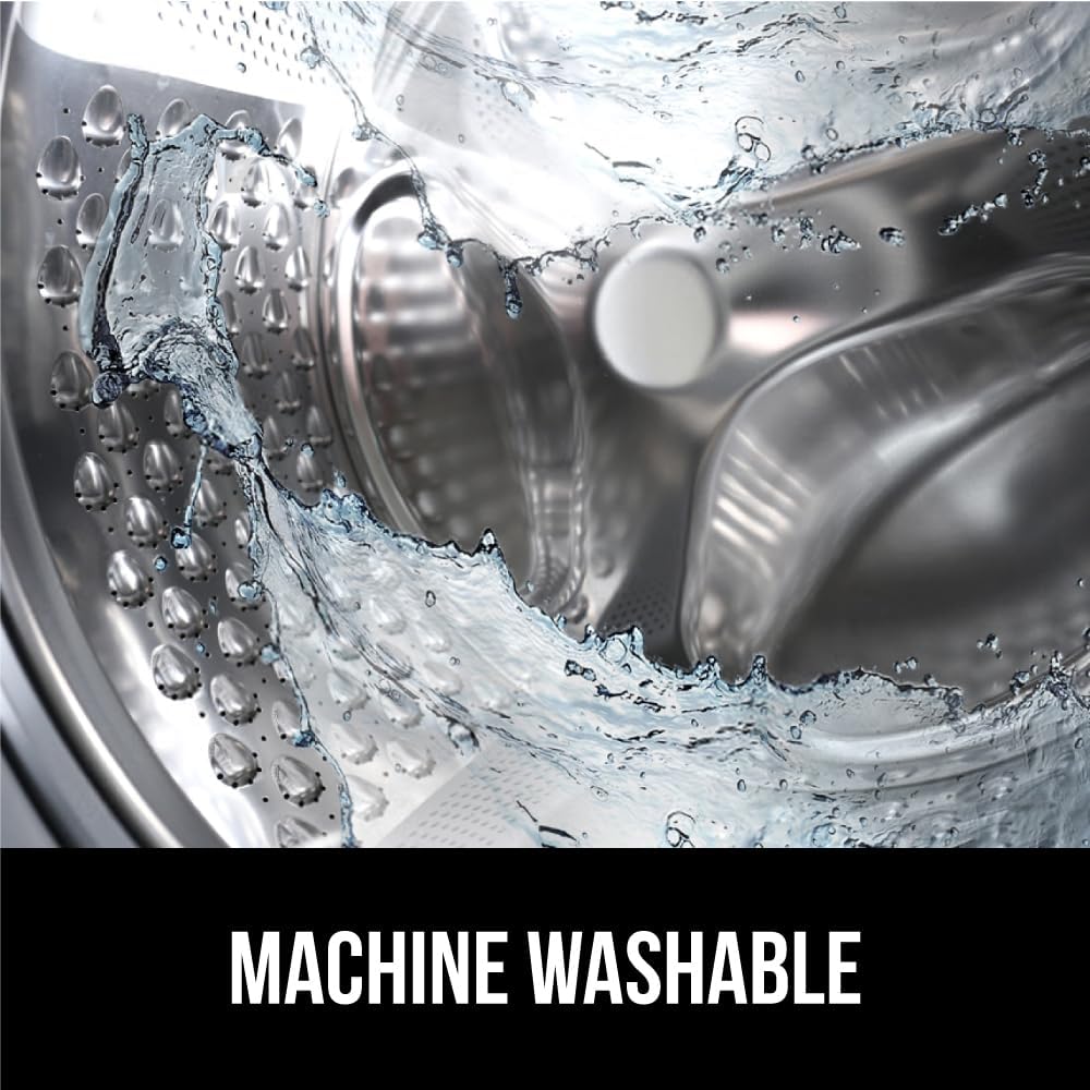 GORILLA GRIP Dog Crate Covers compatible with Amazon Basics Dog Crates, All Sides Open, Privacy Cover Fits 42" Wire Kennel, Breathable Mesh Windows, Light Reducing Puppy Training Cage Topper, Gray Paw