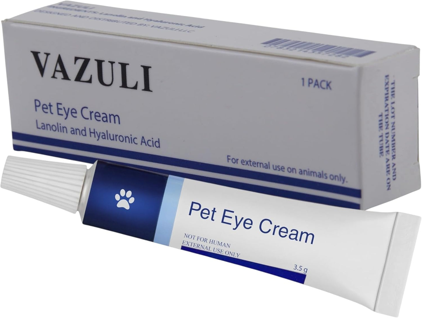 Pet Eye Cream for Dogs, Cats, Cattle, Sheep, Horses, Birds and Puppies, Kittens - 1 Pack